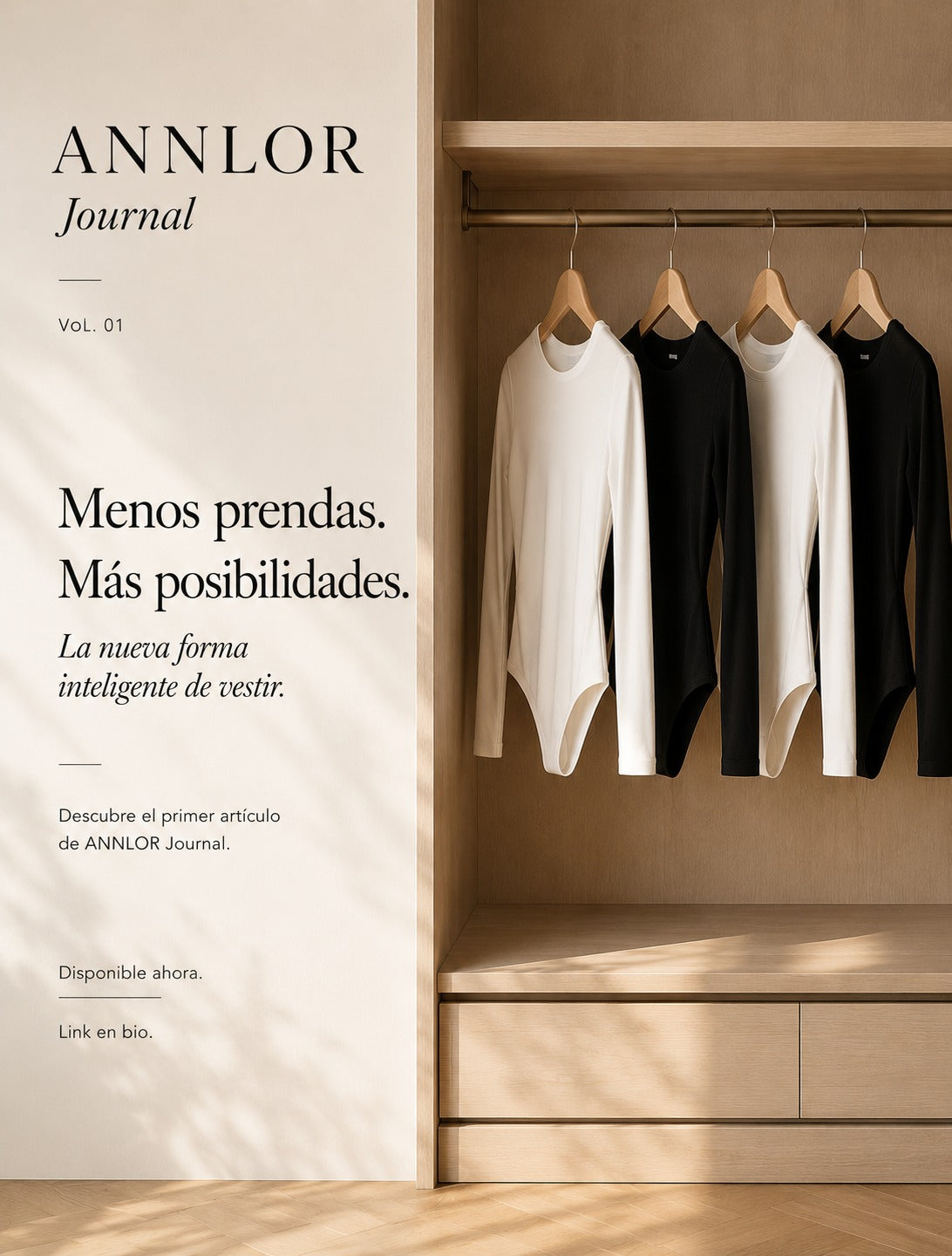 Menos prendas, más posibilidades: la nueva forma inteligente de vestir